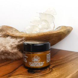 Hyaluroncreme I maske I 2i1 I økologisk kakaosmør I til følsom hud I kamille