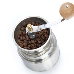 Koffiemolen, roestvrij staal/metaal