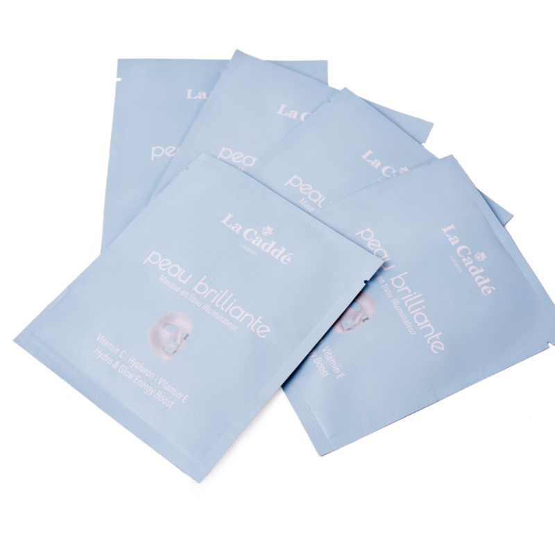 Sheet mask - Peau Brilliante 5er