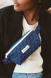 Gürteltasche - Blaue Blume