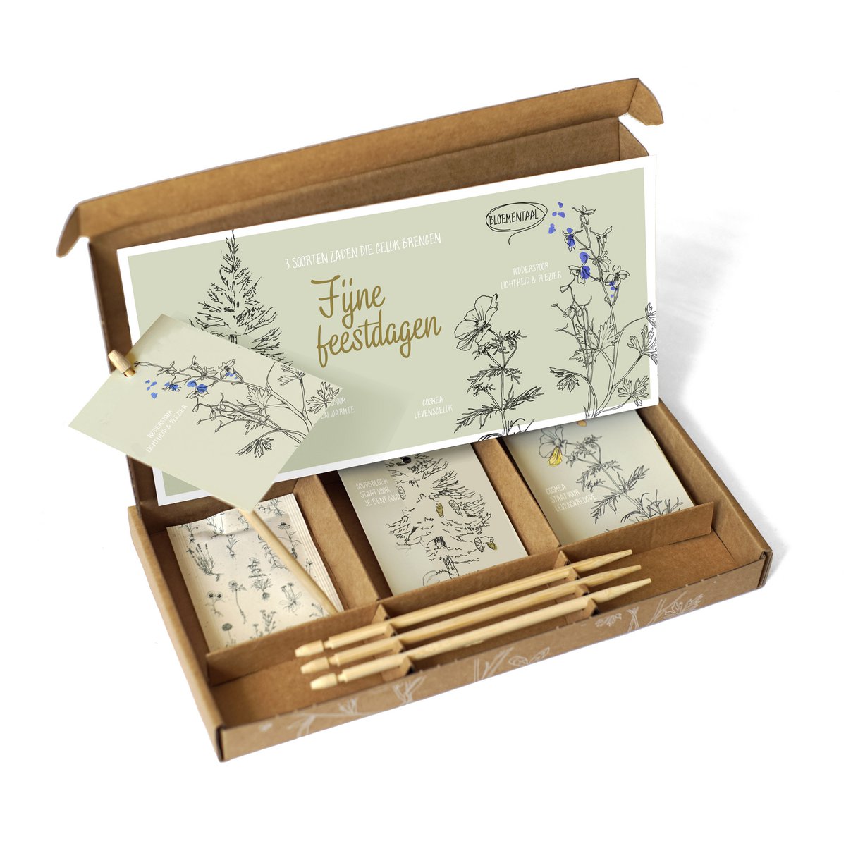 Cadeaudoosje Fijne feestdagen