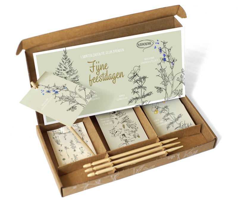 Cadeaudoosje Fijne feestdagen