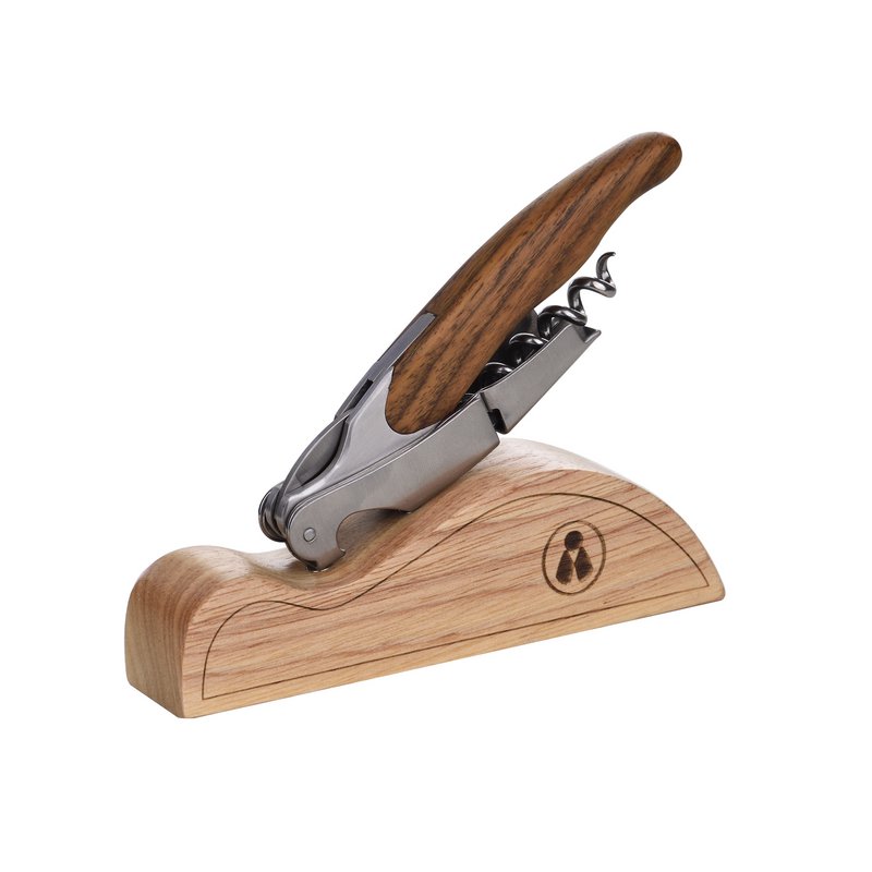 Corkscrew and wooden support LAGUIOLE HERITAGE