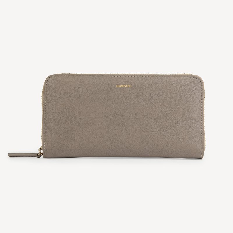 Vegan Apple Skin Wallet - Taupe