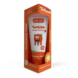 Babyton Natural toothpaste with orange and mandarin taste 50g