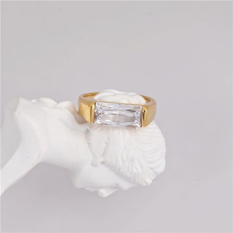 Aloysha – Baguette-Diamantring