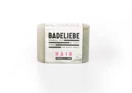 Solid shampoo bar for normal hair with green clay. Contains natural ingredients.