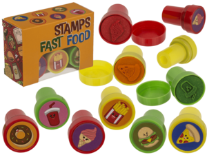 Stamps, Fast Food, 2,5 cm.