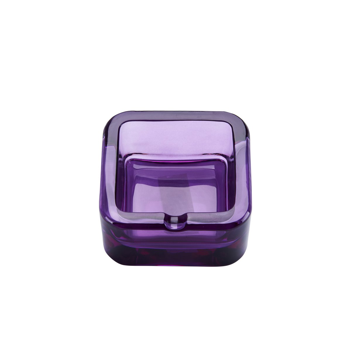 Cenicero de cristal 7,3*7,3cm-DL12