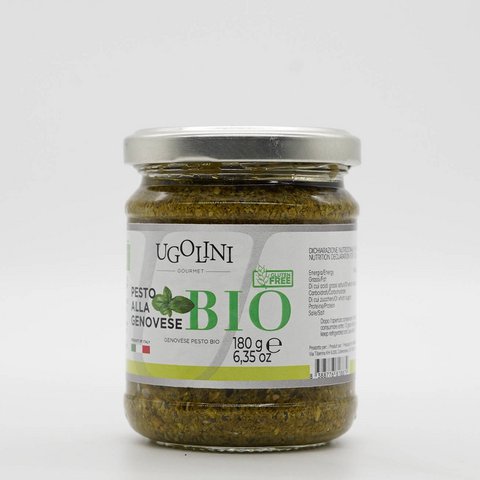 Glutenfreies Bio-Genovese-Pesto 180 gr