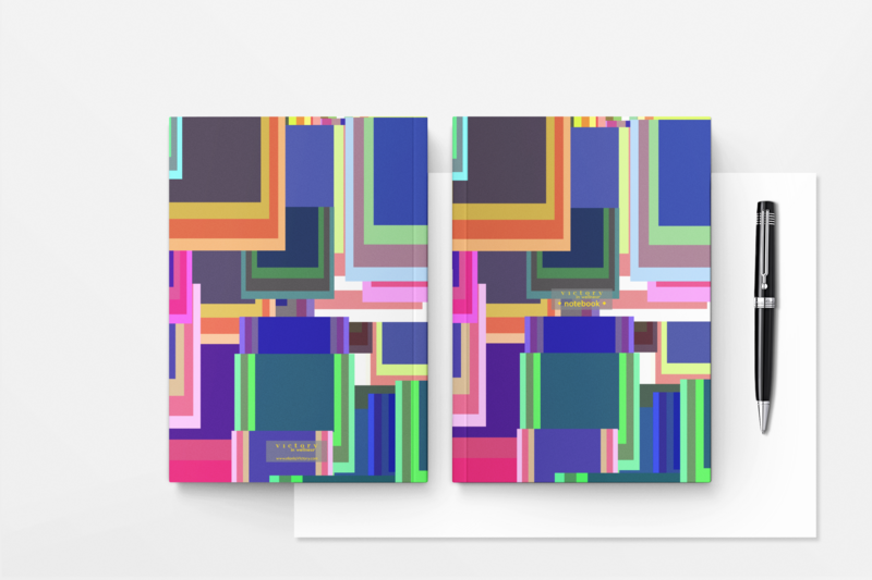 Stijgen notitieboekjes met abstract patroon om te schrijven en te journalen, kleurrijke briefpapierset met unieke ontwerpen, perfect voor het maken van aantekeningen en schetsen | door Victory In Wellness