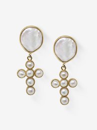 Hope Earrings With Pearls