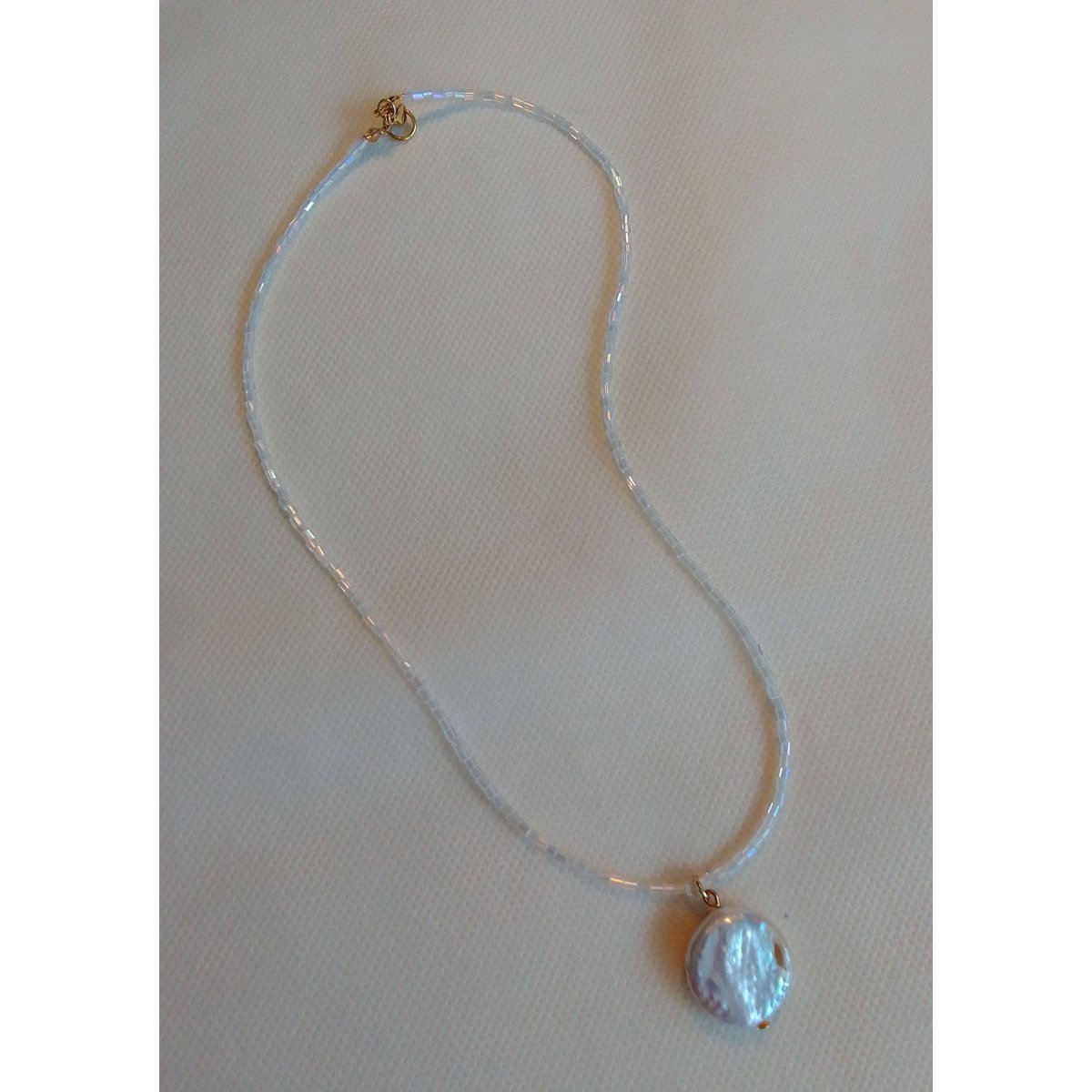 Collier Transparent AZALEE