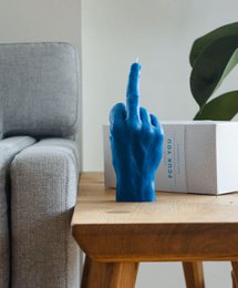 F*ck you Candle Blue