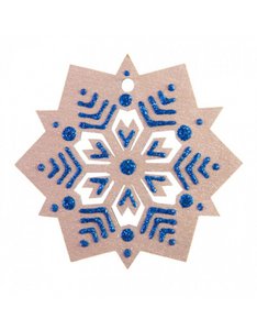 Sneeuwvlok Klein Zilver