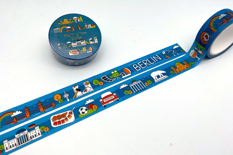 Nastro adesivo per città tedesche Citytape / nastro Washi