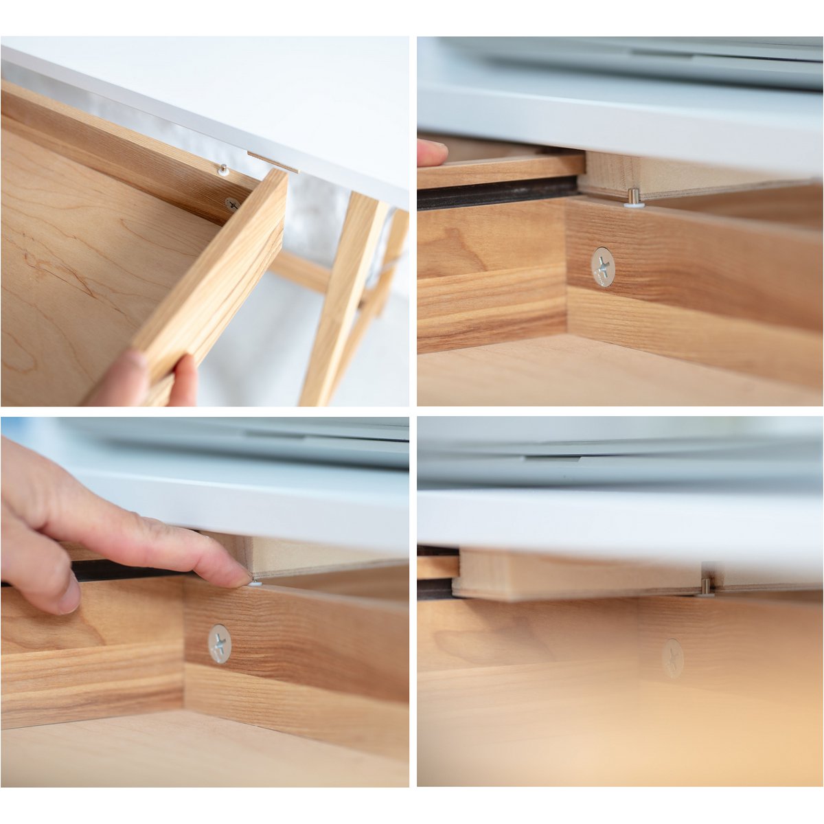 LUKA L-Shaped Desk Left/Right Handed 135x85cm