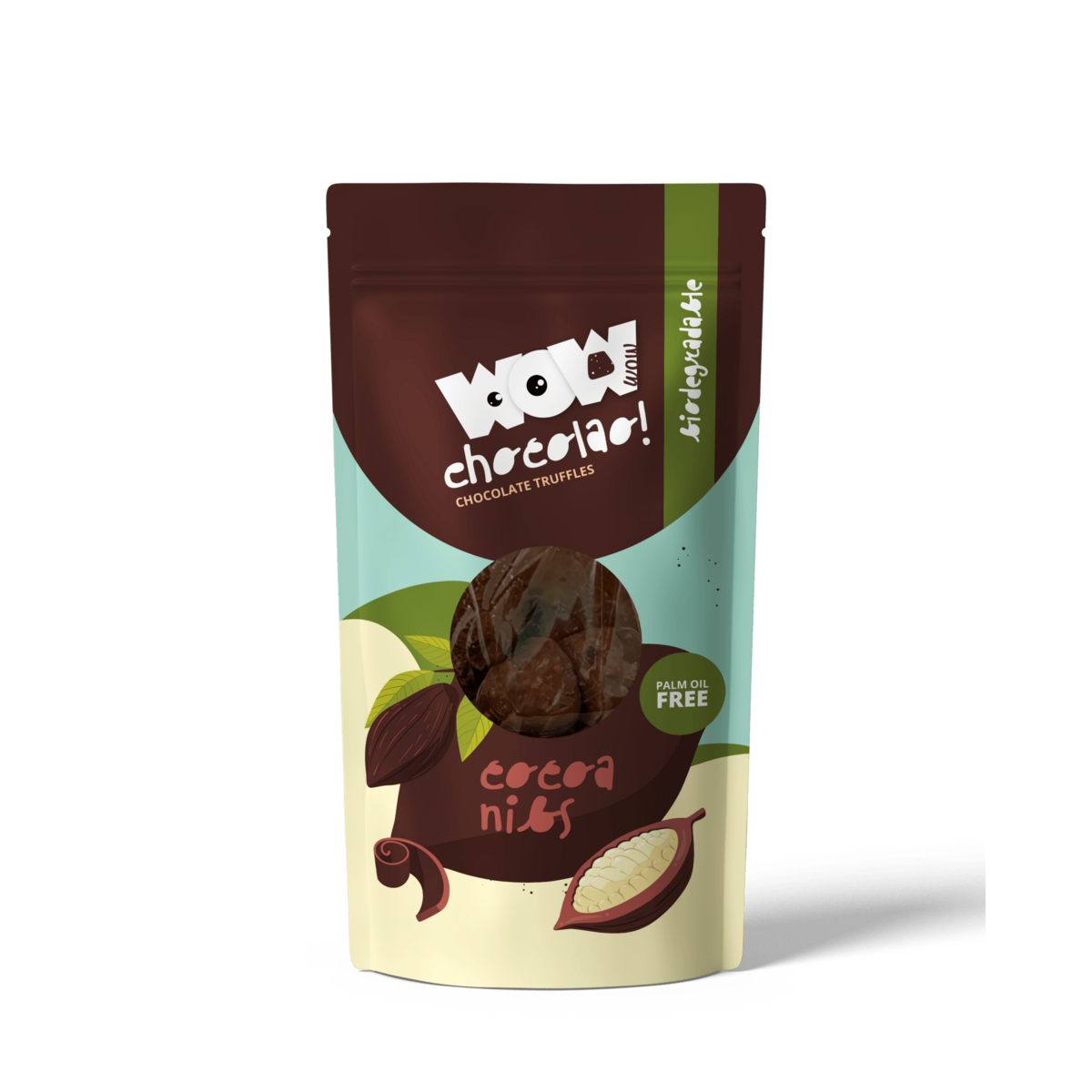 Beans de cacao - bolsas biodegradables de 200 g