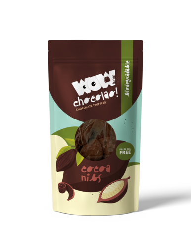 Kakaobohnen - 200g biologisch abbaubare Tasche