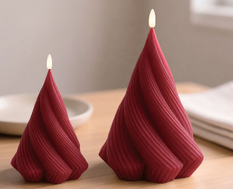 Spiral Lys 2-Pak - Dybrød