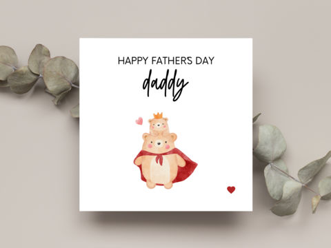 Father's Day As My Dad Card