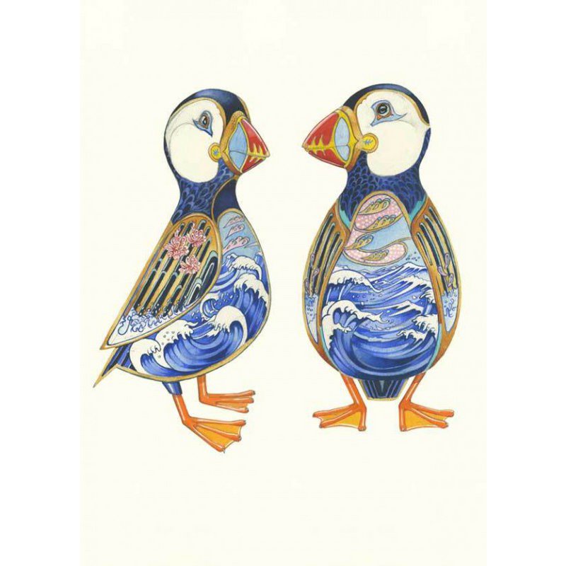 E120 - two puffins
