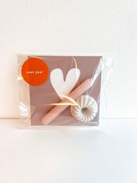 Maxi gave Hjerte Gammel Pink