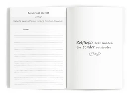 Fyllbooks Tagebuch für Selbstliebe - Leinenkamel mit Goldfolie
