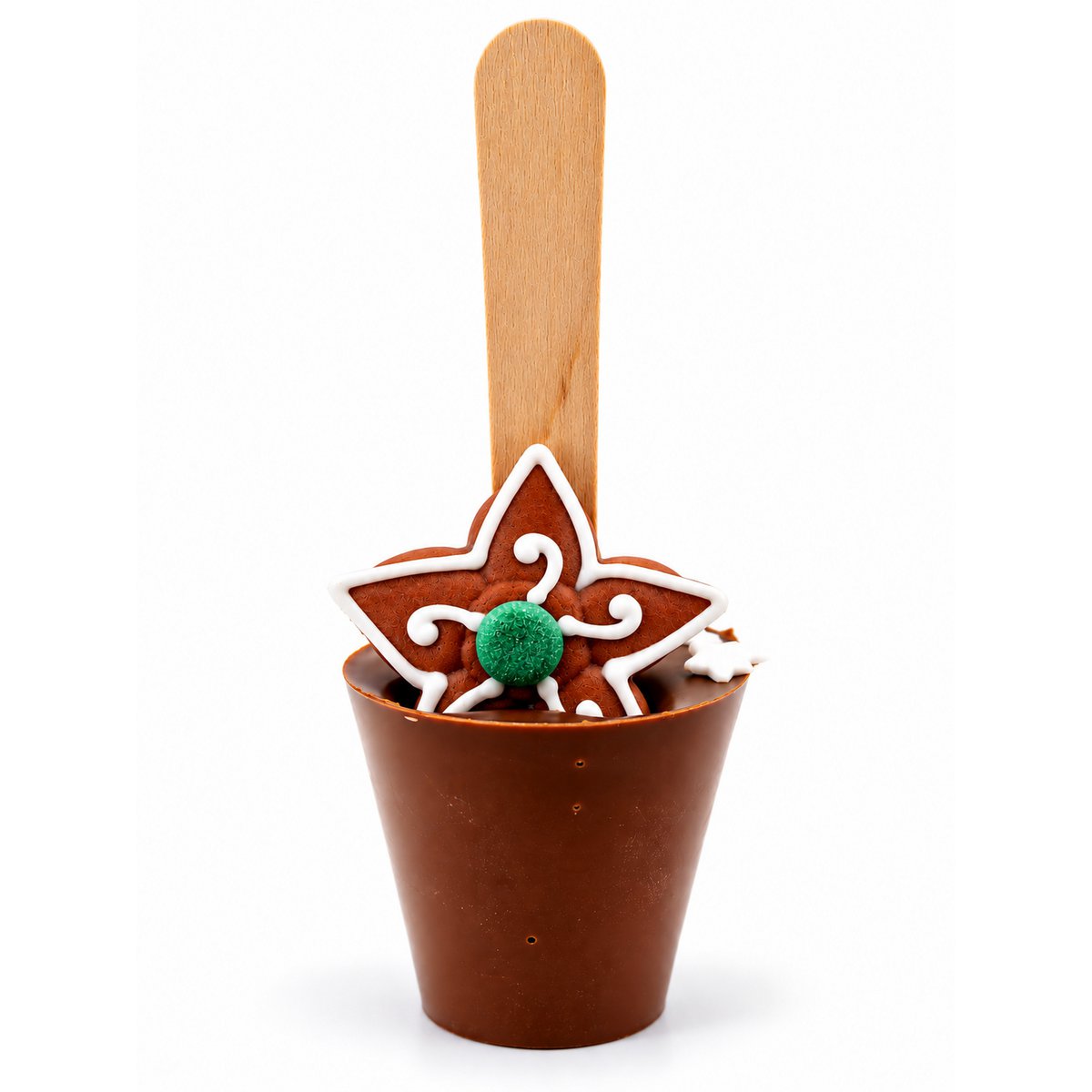 Melk Drinkchocolade Stick Kerstmis