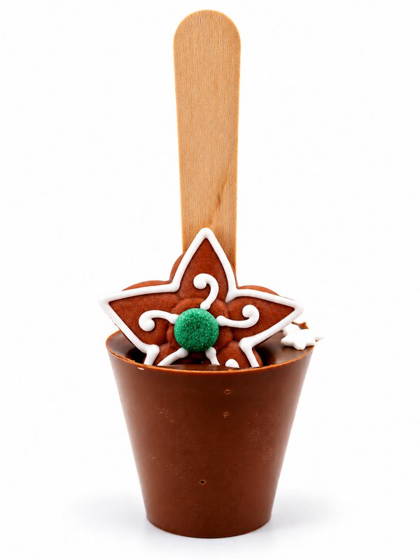 Melk Drinkchocolade Stick Kerstmis