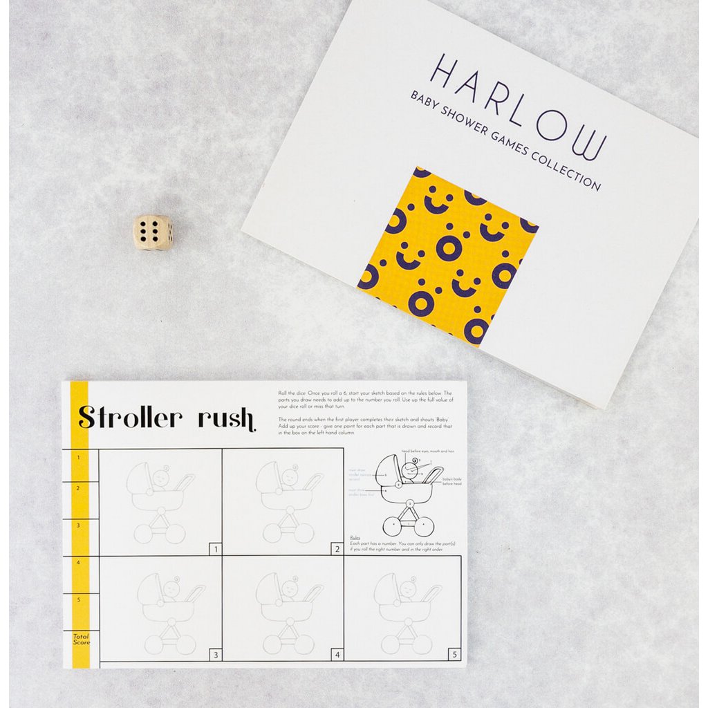Harlow 4-in-1 Baby Shower Games