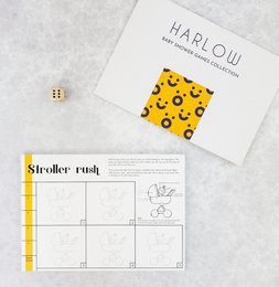 Harlow 4-in-1 babyshowerspellen