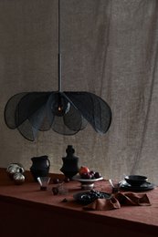 STYRKA Pendelleuchte 1L 75cm Schwarz/Rauch