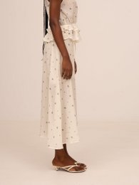 Lumea Floral Print Midi Skirt