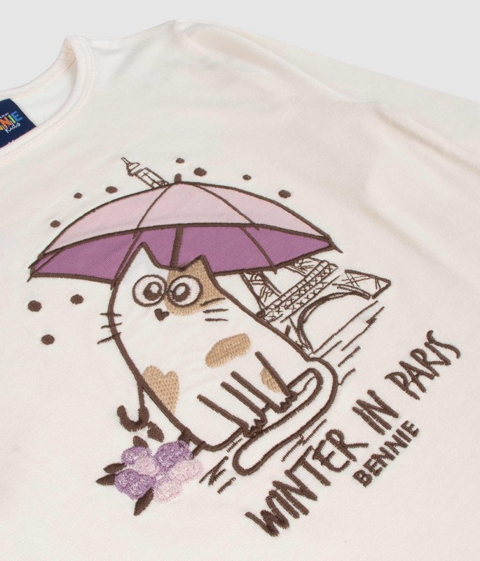 Winter in Paris Girls’ Cotton Set