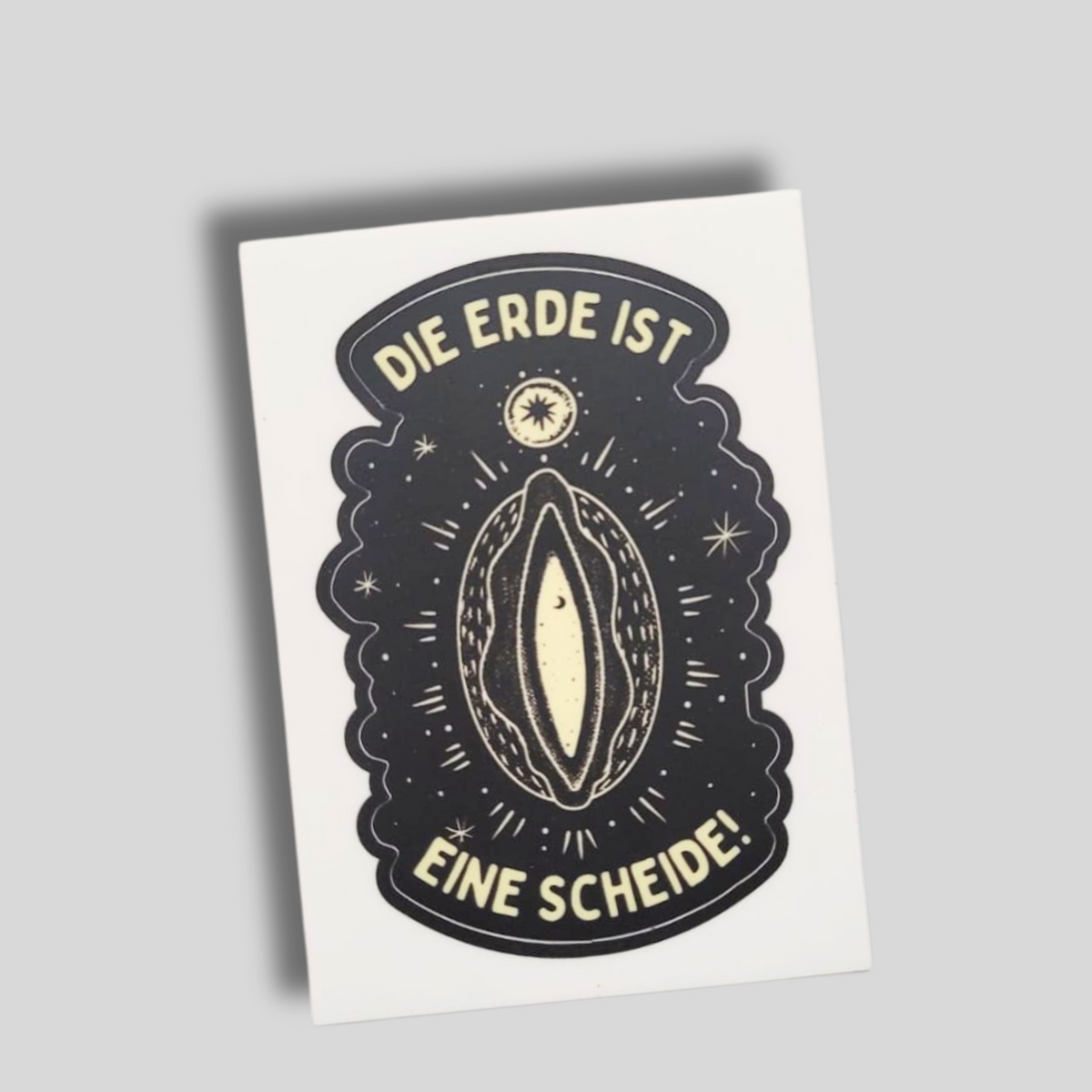 Sticker | Die Erde ist einen Scheide!