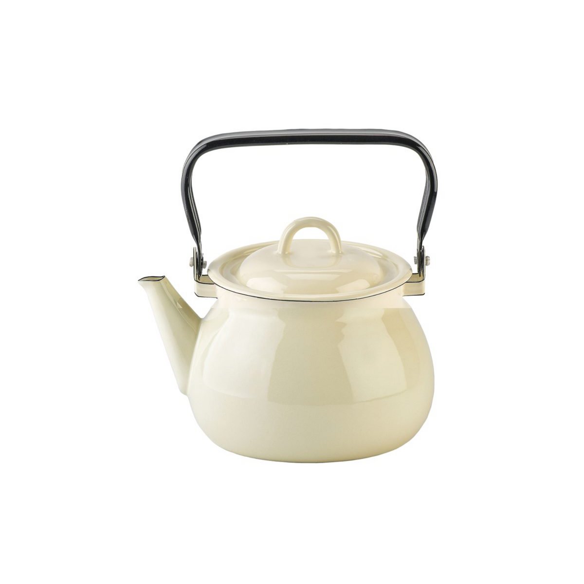 Enamel Kettle Milk 2,5 l Isabelle Rose