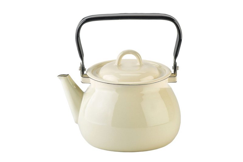 Enamel Kettle Milk 2,5 l Isabelle Rose