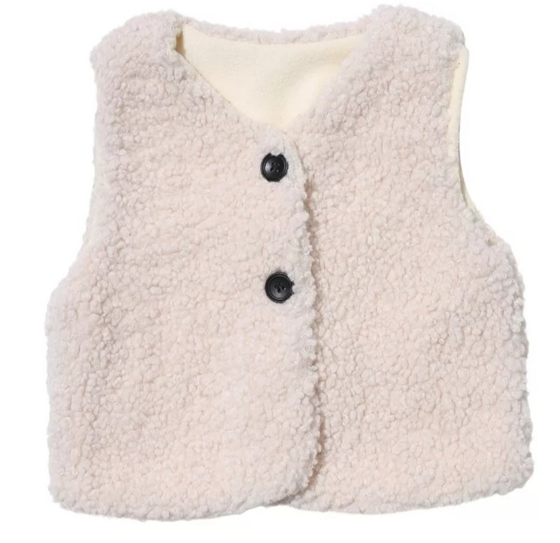 MON GILET TEDDY