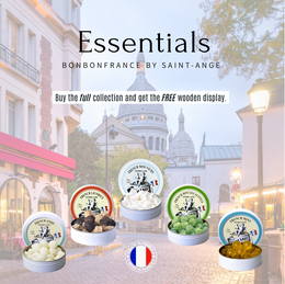 ESSENTIALS Collection 🍬🇫🇷 – GRATIS Display Stand