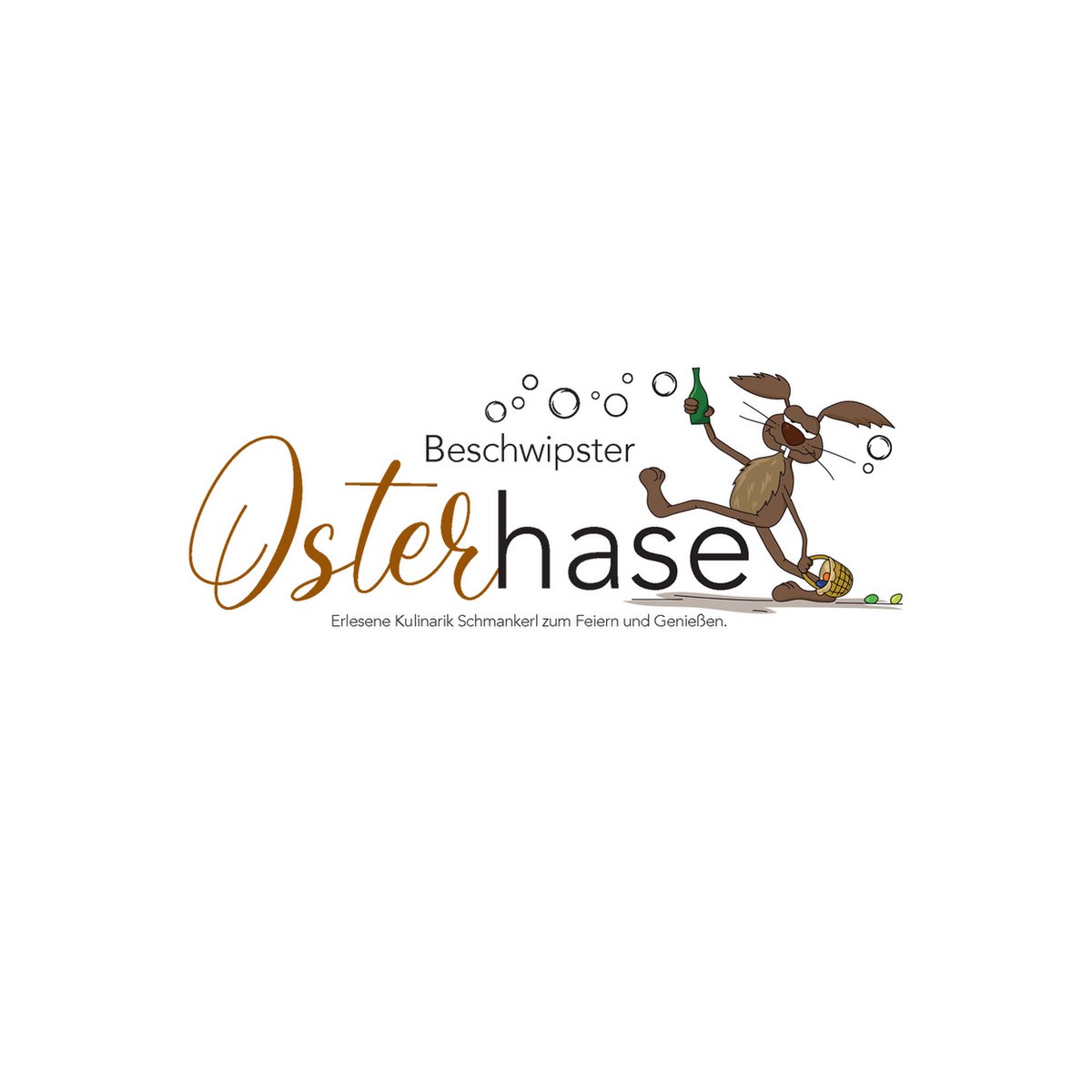 Beschwipster Osterhase - Geschenkset