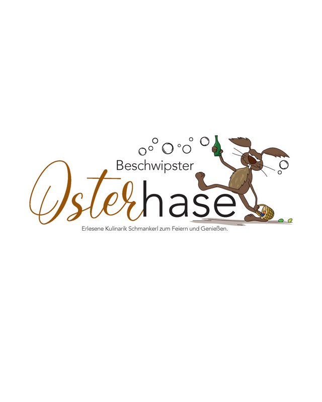 Beschwipster Osterhase - Geschenkset