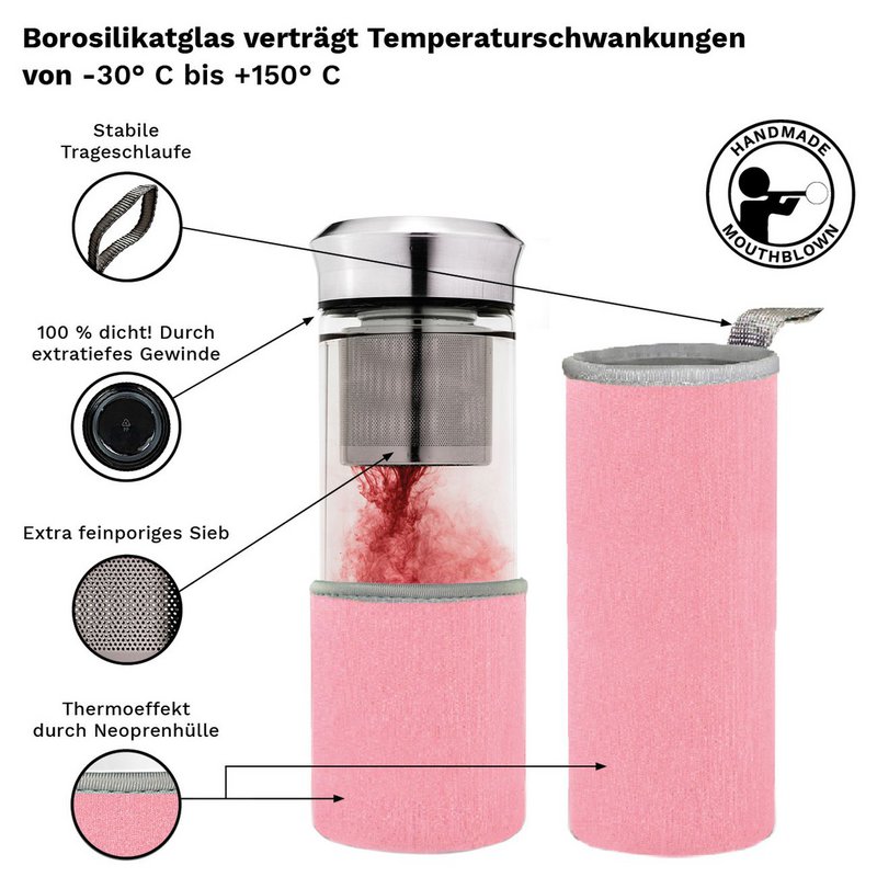 Creano Teamaker Pink 400ml