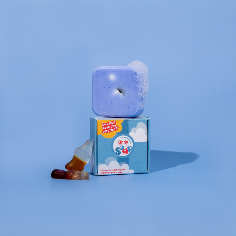 Kindy Mini Blue "Sæbe-surprise"