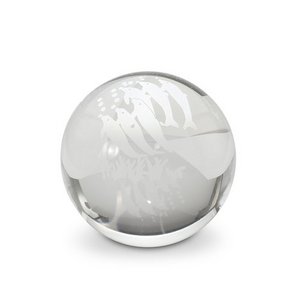 Crystal glass ball "Dolphin"/Dolphin, 55205, Ø approx. 6.5 cm