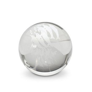 Crystal glass ball "Dolphin"/Dolphin, 55205, Ø approx. 6.5 cm
