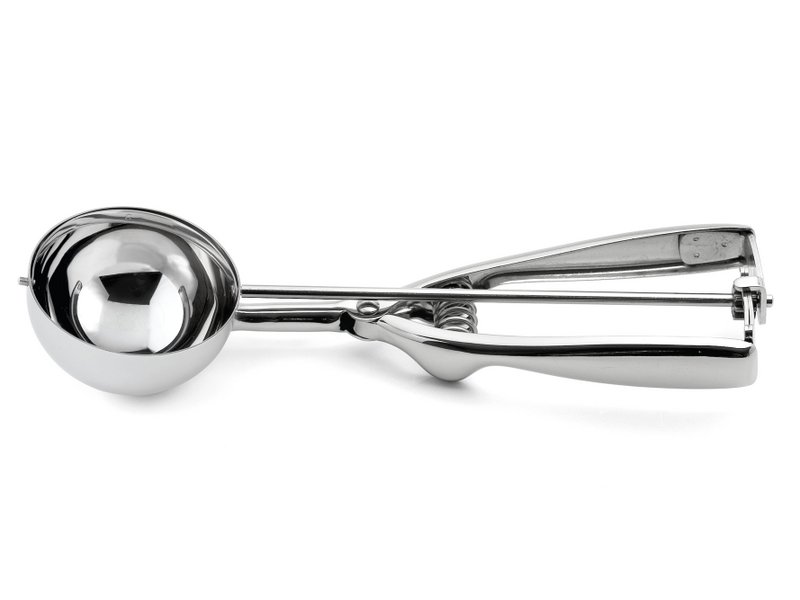 Hemisphere portioner Ø7.7 cm with mechanism