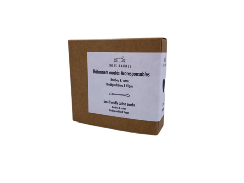 Eco-friendly cotton swabs