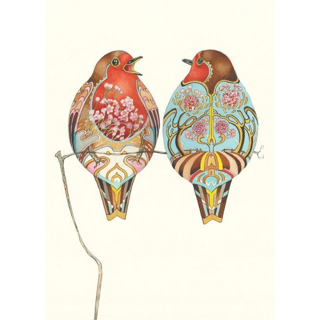 E115 - two robins