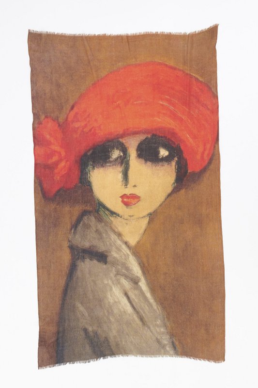 Scarf Wool/Silk - Otra Cosa - Van Dongen Red Hat - 4740